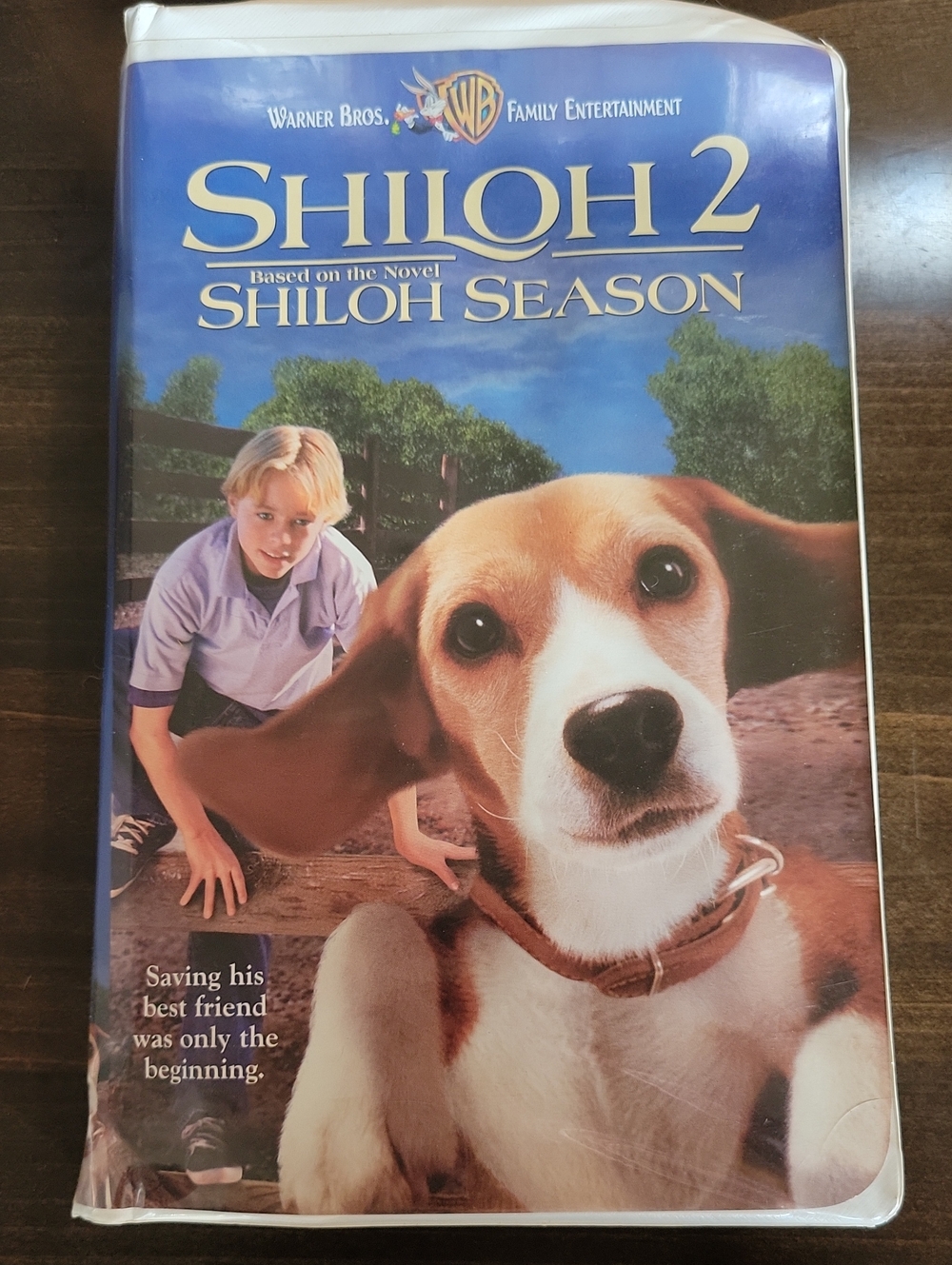 Warner Bros. Shiloh 2 VHS Cover - Blue, White, Brown